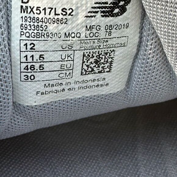 New Balance 517 MX517LS2 Abzorb Men Sneakers Athletic Cross Trainer Sz 12 - Picture 8 of 8